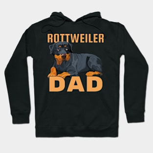 Rottweiler Dog Dad Hoodie